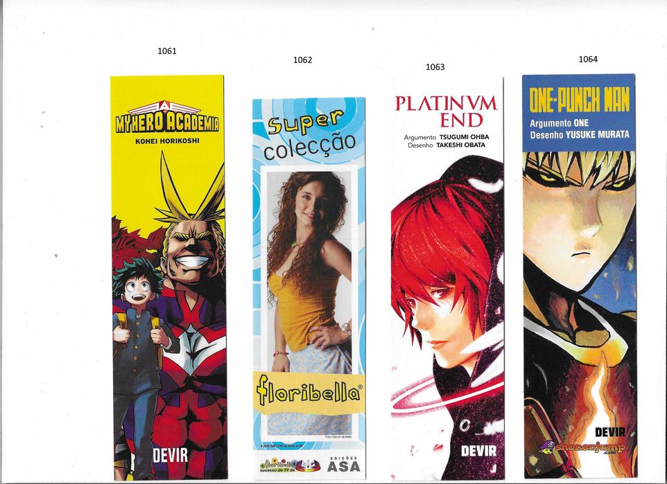 20 marcadores de livros - novos - olx X10935