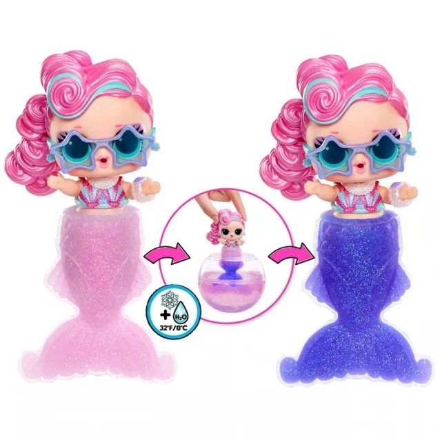 LOL neon pop Surprise Mermaids русалка  Surprise Hair Beads