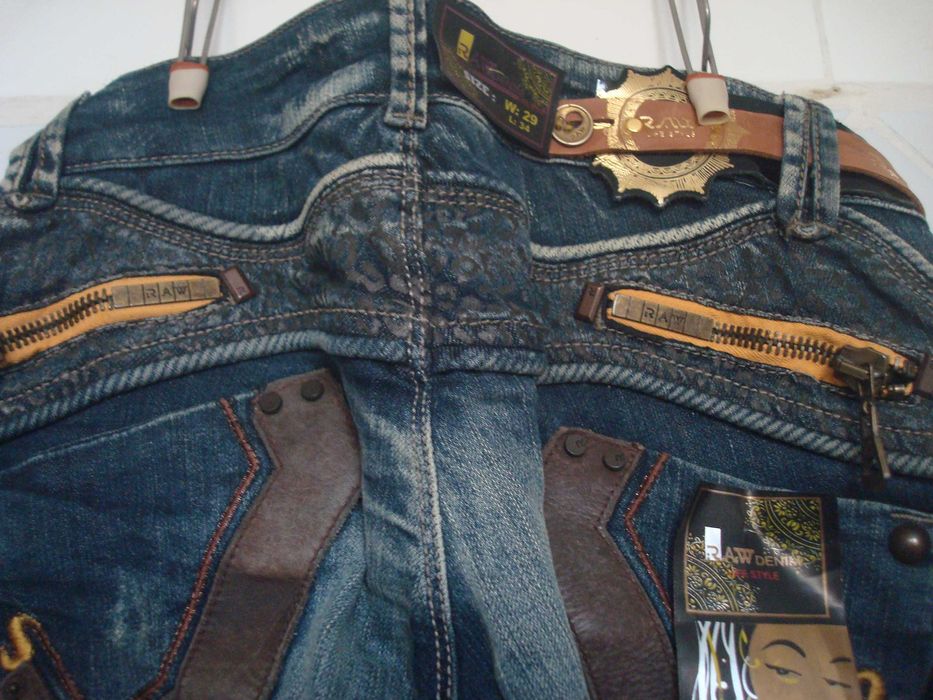 Джинсы оригинальные джинсы RAW DENIM Турция