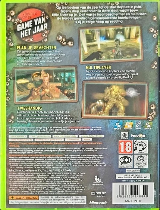 Bishock 2 Rapture EDITION XBOX 360