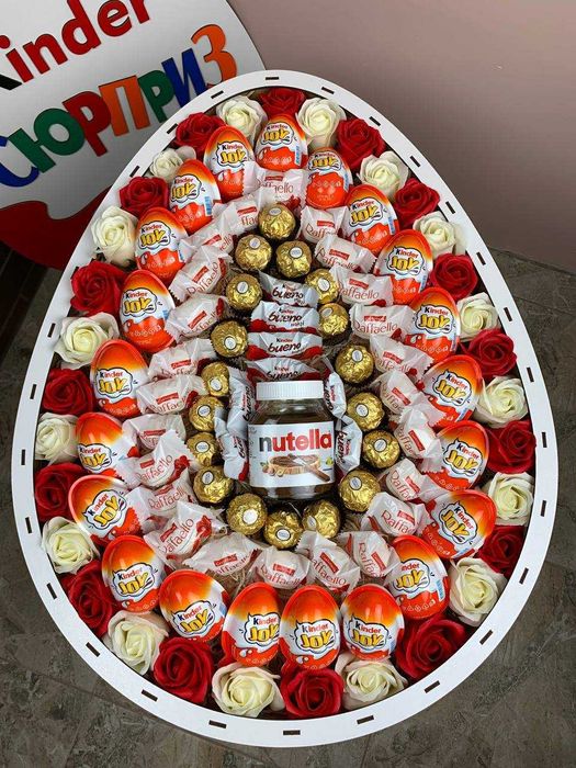 Шоколадний подарунковий набір для дитини, дружини, мами на 8 березня