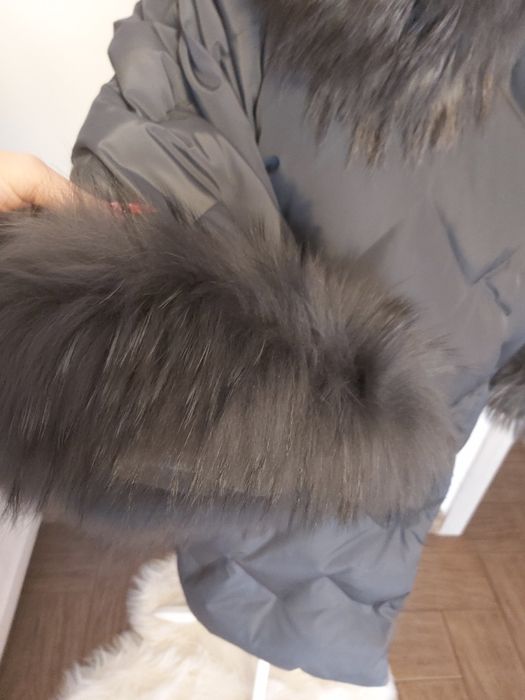 Kurtko- płaszcz z lisem