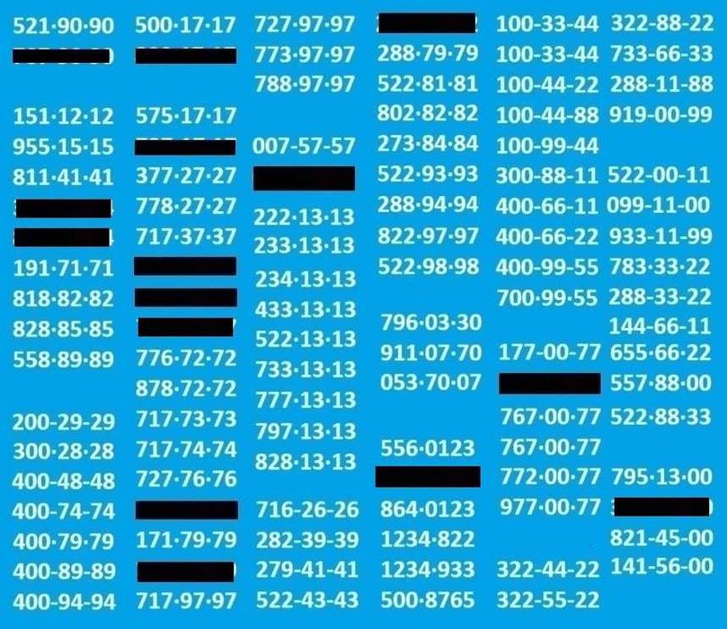 Красивый золотой ВИП номер Киевстар Київстар