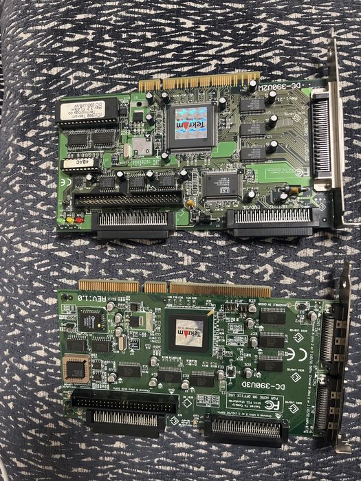 Tekram SCSI Placas e Cabos