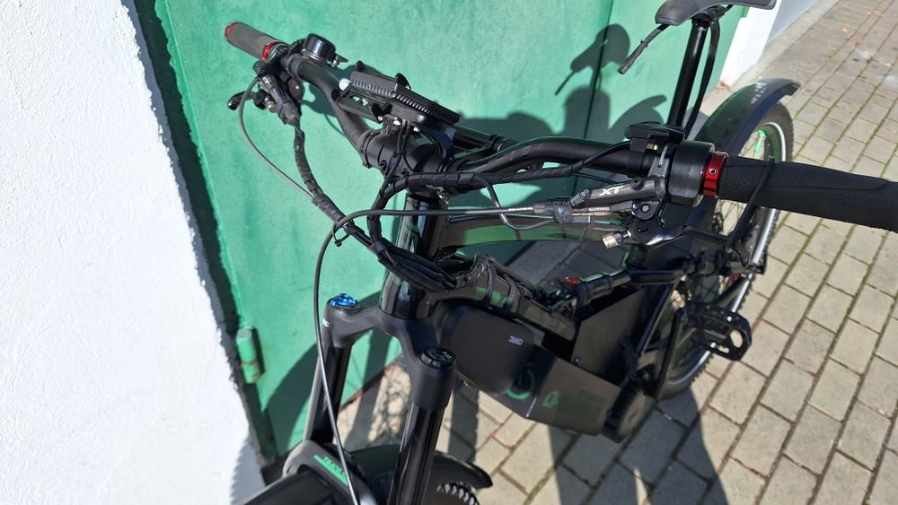 Przerobiony Dartmoor z silnikem bafang hd