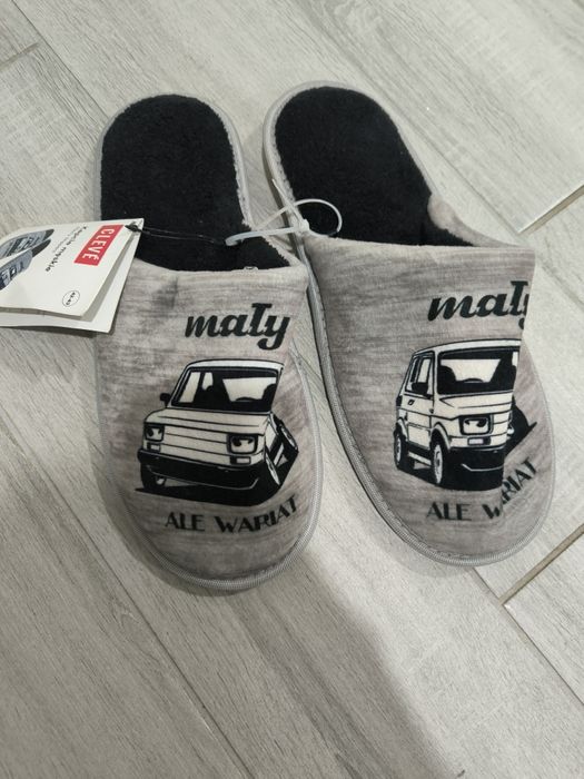 Kapcie mały ale wariat