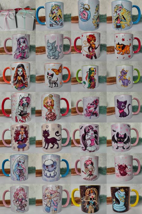 Колекційні чашки Monster High •  Монстер Хай