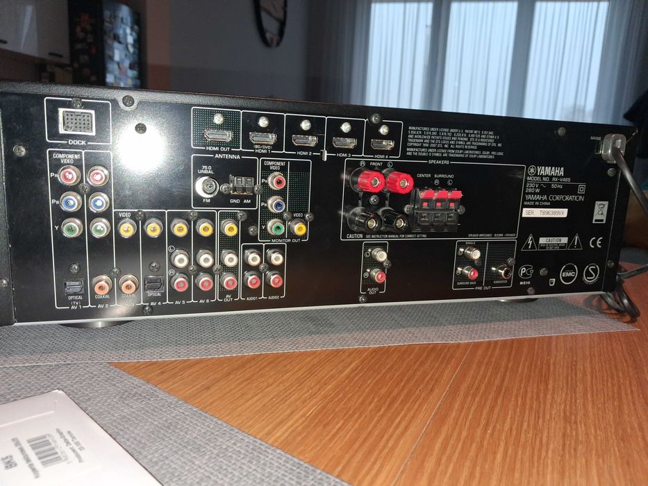 Sprzedam zestaw amplituner YAMAHA + Kolumny