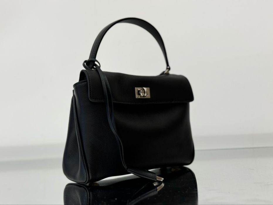 Сумка balenciaga rodeo 28-29 см шкіряна