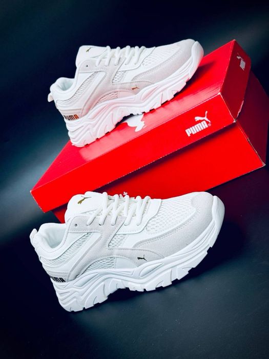 Женские кожаные кросовки пума/ Puma кожаные/кросовки пума весна 2026