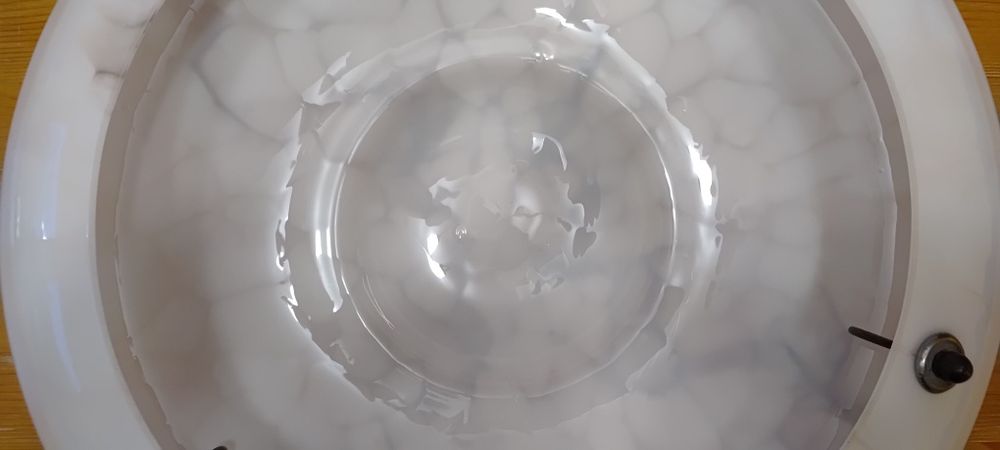 Ampla, Klosz, Art Deco, Antyk