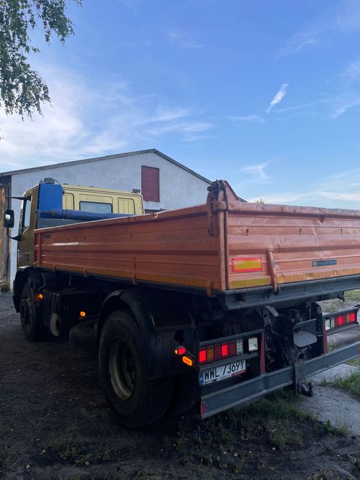 Iveco eurotech/eurocargo wywrotka 4x2 blokada mostu
