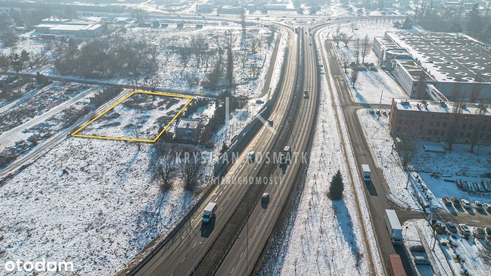 Działka przy Trasie Wschodniej. Ul. Dwernickiego