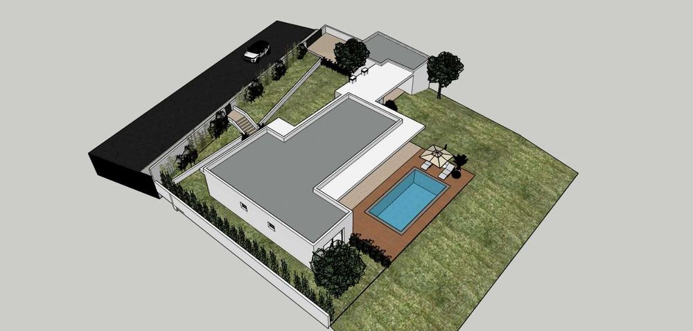 Terreno com projecto aprovado Moradia T4 Alvorninha Caldas da Rainha