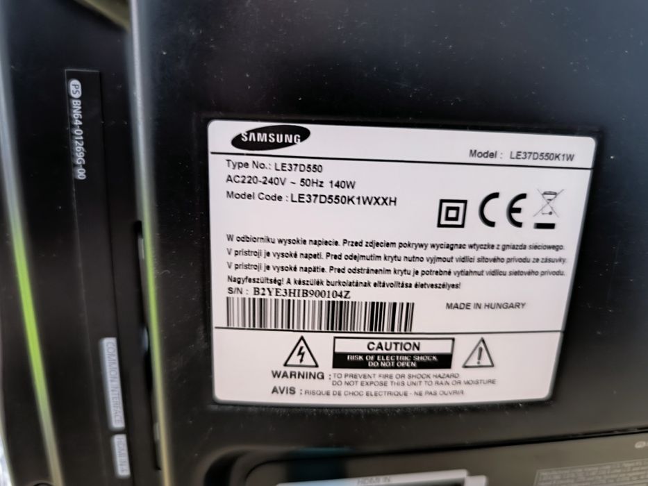 Telewizor Samsung 37 cali