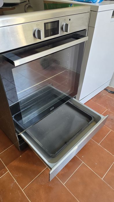 Fogão completo - placa indução + forno AEG