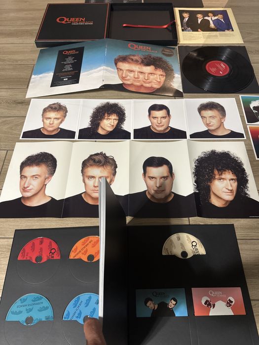 Queen - The Miracle 2022 Box Lp + 5CD + Blu-ray + DVD EMI Vinyl