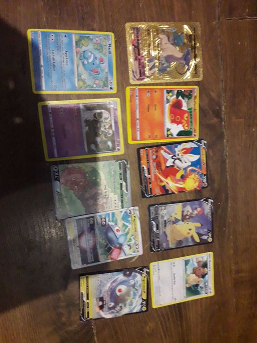 karty pokemon plus złota karta