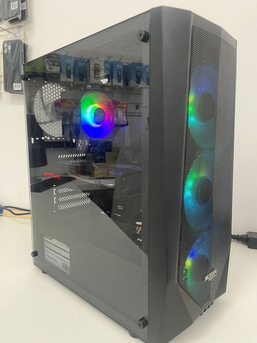 Pc gaming Ryzen5/16gbDDR4/RX5600XT c/monitor BENQ