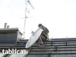 Ustawianie naprawa montaż anten naziemnych DVB-T2 HEVEC, satelitarnych