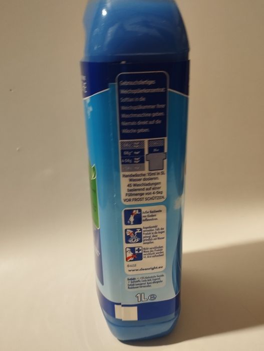 Płyn do płukania tkanin 1 L softlan 45 prań