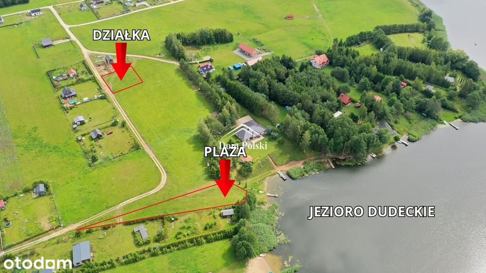 Działka 1172 m², Mpzp - 170m od Jeziora Dudeckiego - Widok 5