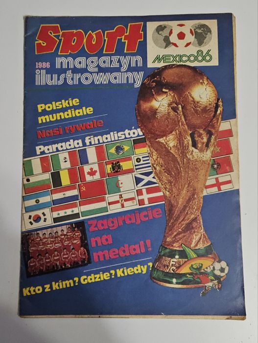 Sport magazyn ilustrowany 1986r.