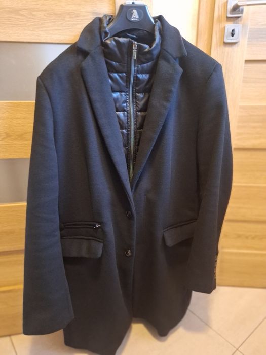 Płaszcz męski czarny rozmiar L