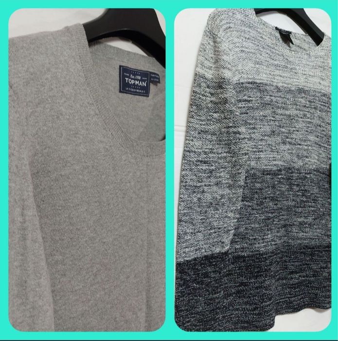 Светер чоловічий. Размер 46/48. Ціна - 155 грн. за обидва.