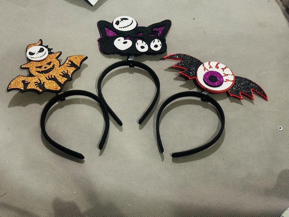 Opaska halloween czarownica oko opaska