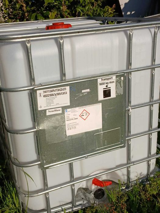 Bidão de 1650kg  – Perfeito para Armazenamento e Transporte