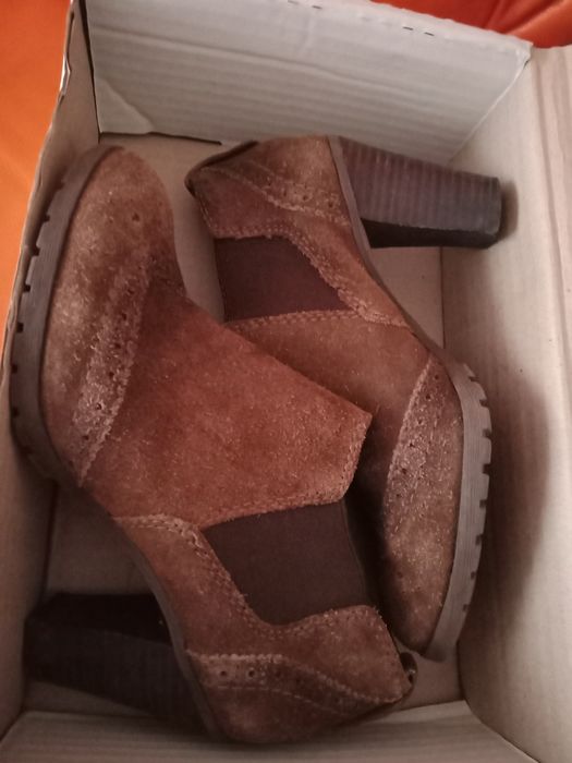 Botki skórzane 5TH Avenue r. 36