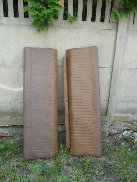 Kanapa z oparciem do jachtu, łódki.