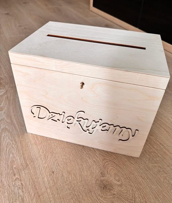 Skrzynka na koperty ślub wesele