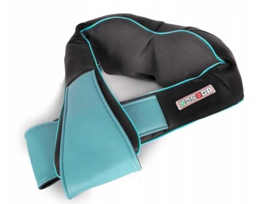 Masażer do Szyi Karku Ramion Pleców Shiatsu 30W Herz Głowice SPRĘŻYNUJĄCE