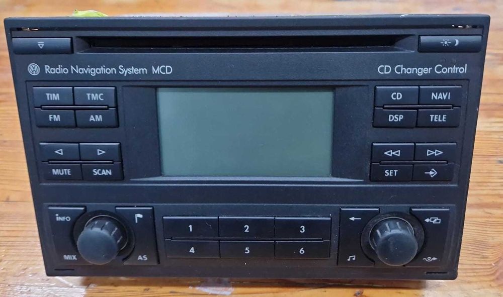 Radio CD nawigacja MCD VW T4 T5  Passat Golf Bora Sharan Polo