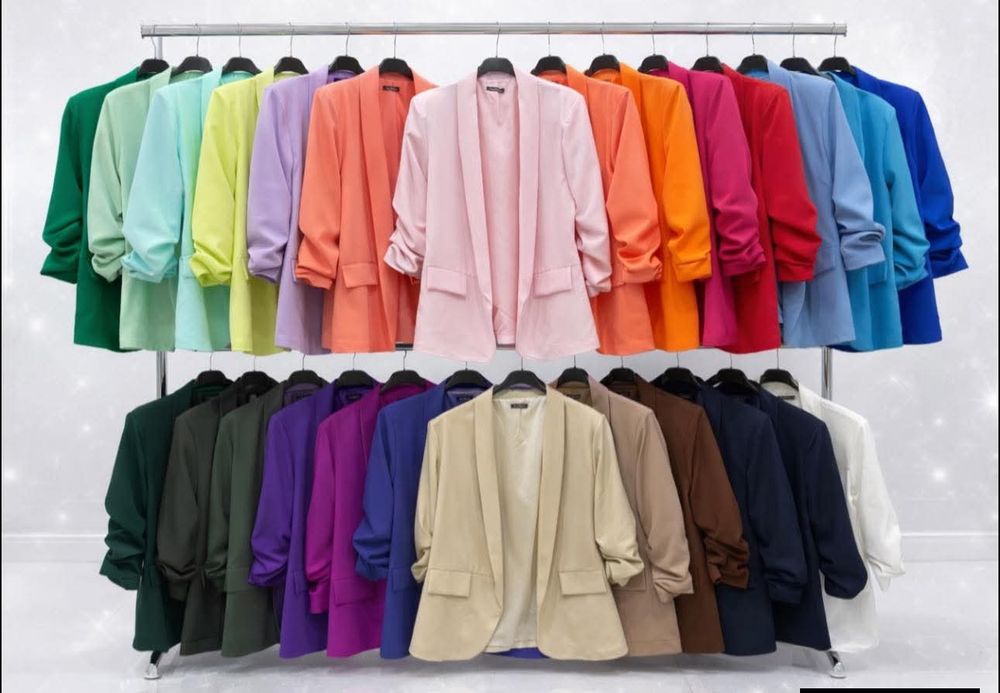 Marynarka żakiet damski beż hit viral style new hot Basic must have