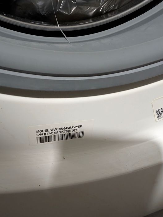 Máquina de Lavar Roupa Samsung WW10N645RPW CLASSE A+++ - 10Kg 1400rpm
