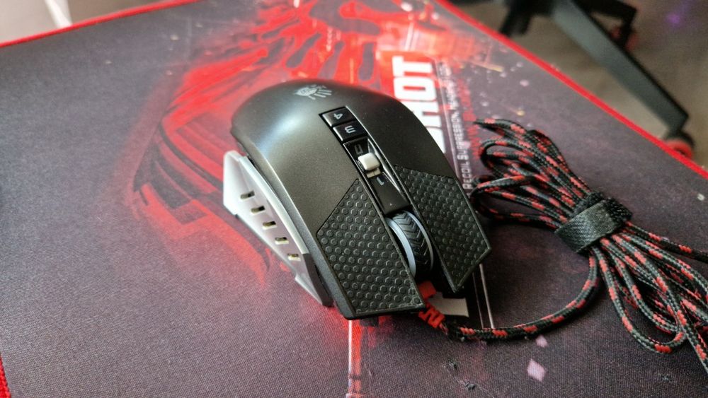 Klawiatura, myszka A4Tech b120, t60 + podkładka Stan igla!