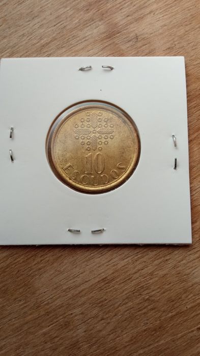 Moeda 10 escudos 1987