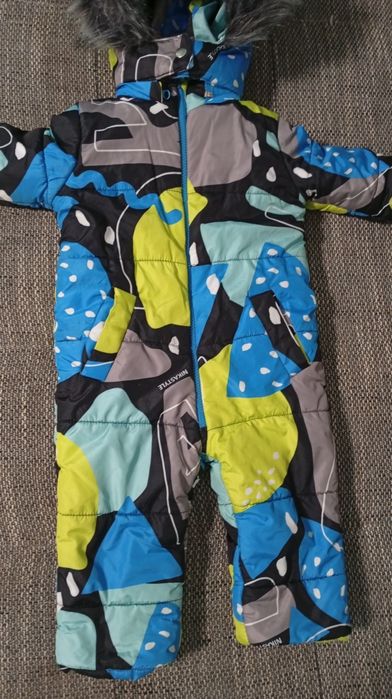 Теплий зимовий комбінезон з флісовою підкладкою Nika style. 98. До -20