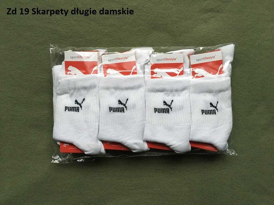 Skarpetki 12 par stopki Nike Adidas 4F Duży wybór !