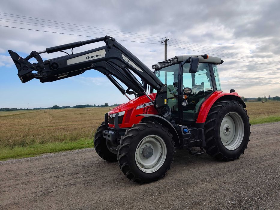 Massey Ferguson 5711 S DYNA 6 TUR  PNEUMATYKA Dopasiony traktor Waga