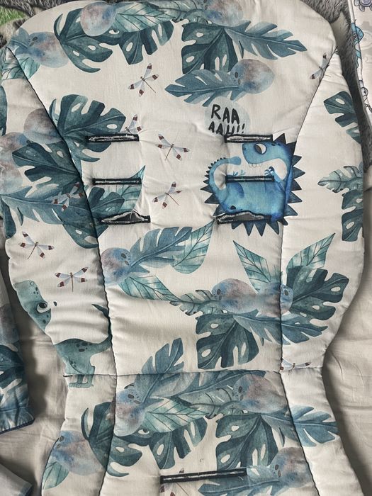 Wkładka  do wózka dinozaury roboty