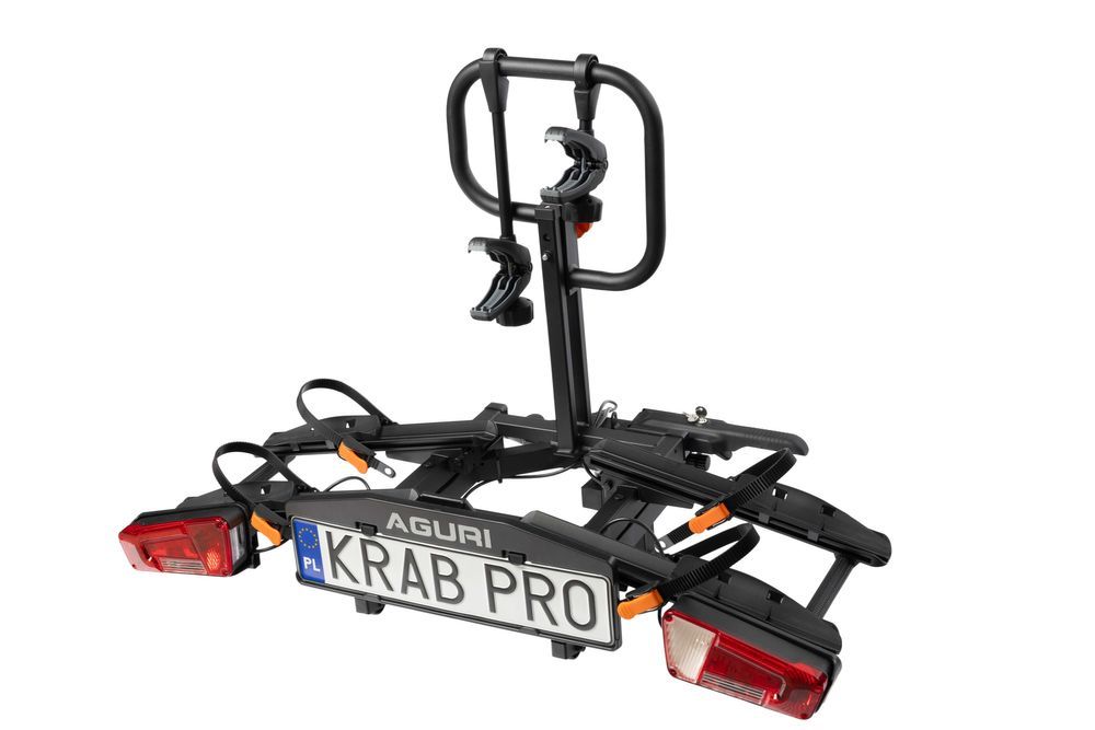 Bagażnik Platforma rowerowa hak Aguri Krab PRO 2 Rowery Nowość
