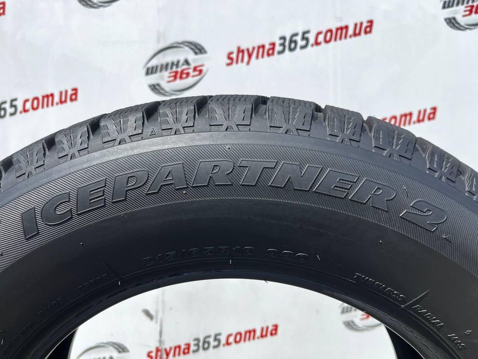 215/65 r16 bridgestone icepartner 2 7mm шини бу зима