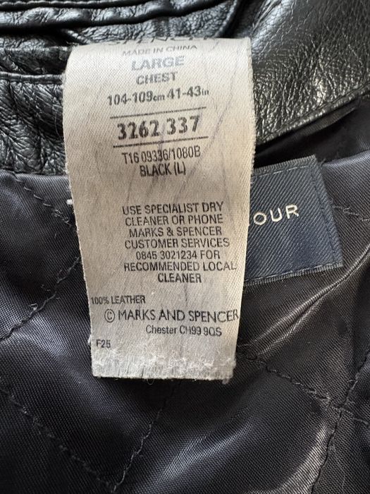 Meska skorzana kurtka Blue Harbour