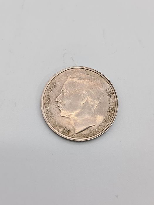 Moeda de 1 franco Luxemburgo 1968