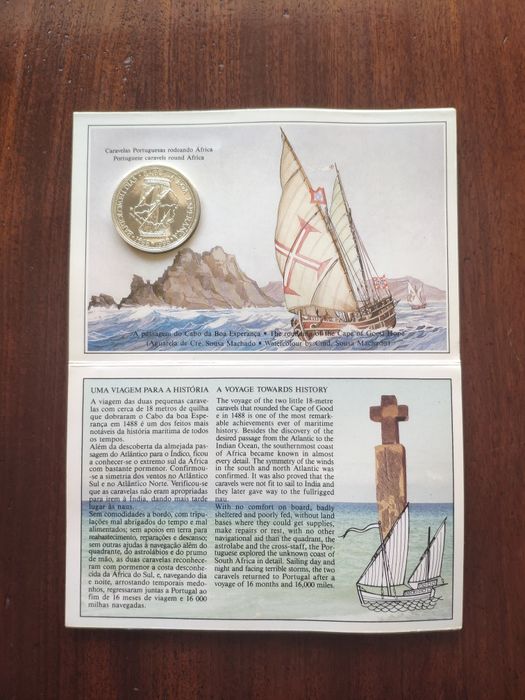 Moedas de 100 escudos Prata "Descobrimentos Portugueses"