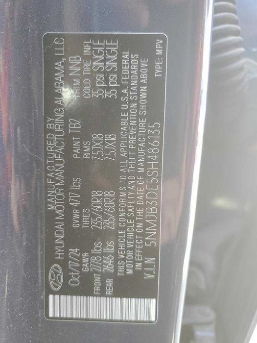 2025 Hyundai Tucson SEL